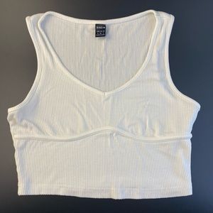 SHEIN | Basic White Crop Top